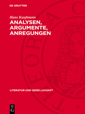 cover image of Analysen, Argumente, Anregungen
